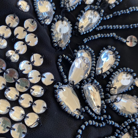 Boston Proper stunning beaded maxi dress - Picture 9 of 12